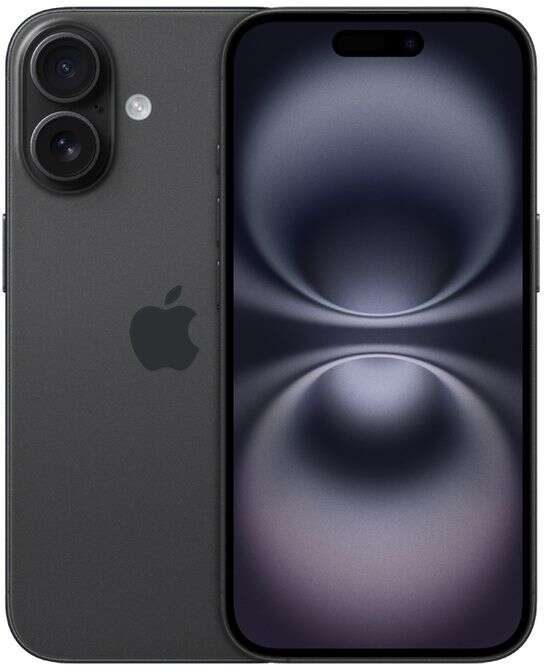 Смартфон Apple iPhone 16 128GB - Indian Spec - Black