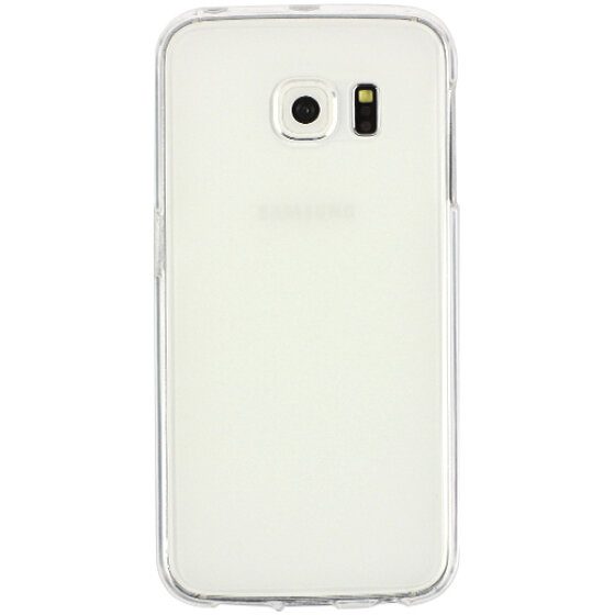 Силиконов калъф матов /бял/ за Samsung S6 