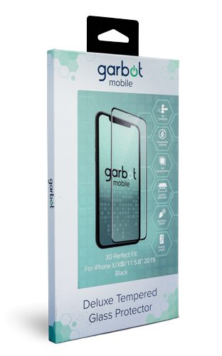 Стъклен screen протектор 3D garbot /черен/ за Samsung S10 plus 