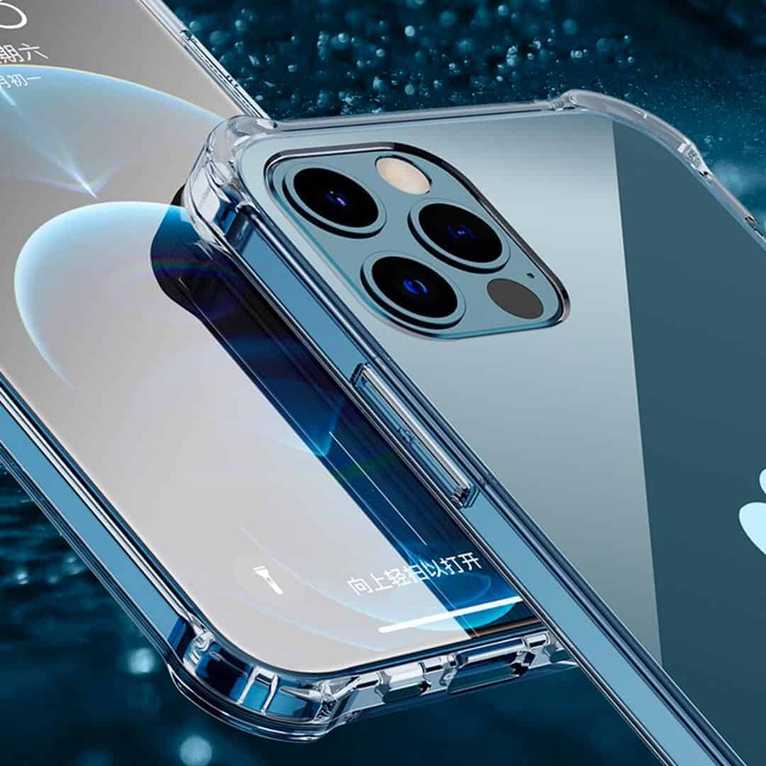 Силиконов калъф удароустойчив /прозрачен/ за Iphone 12 Pro Max 6.7 