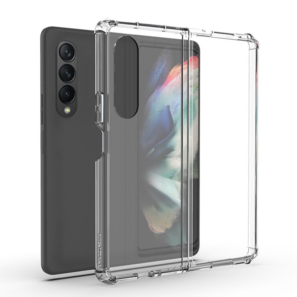 Пластмасов протектор /прозрачен/ за Samsung Galaxy Fold 