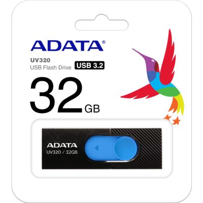 Флаш памет 32GB USB3 UV320 ADATA BLACK
