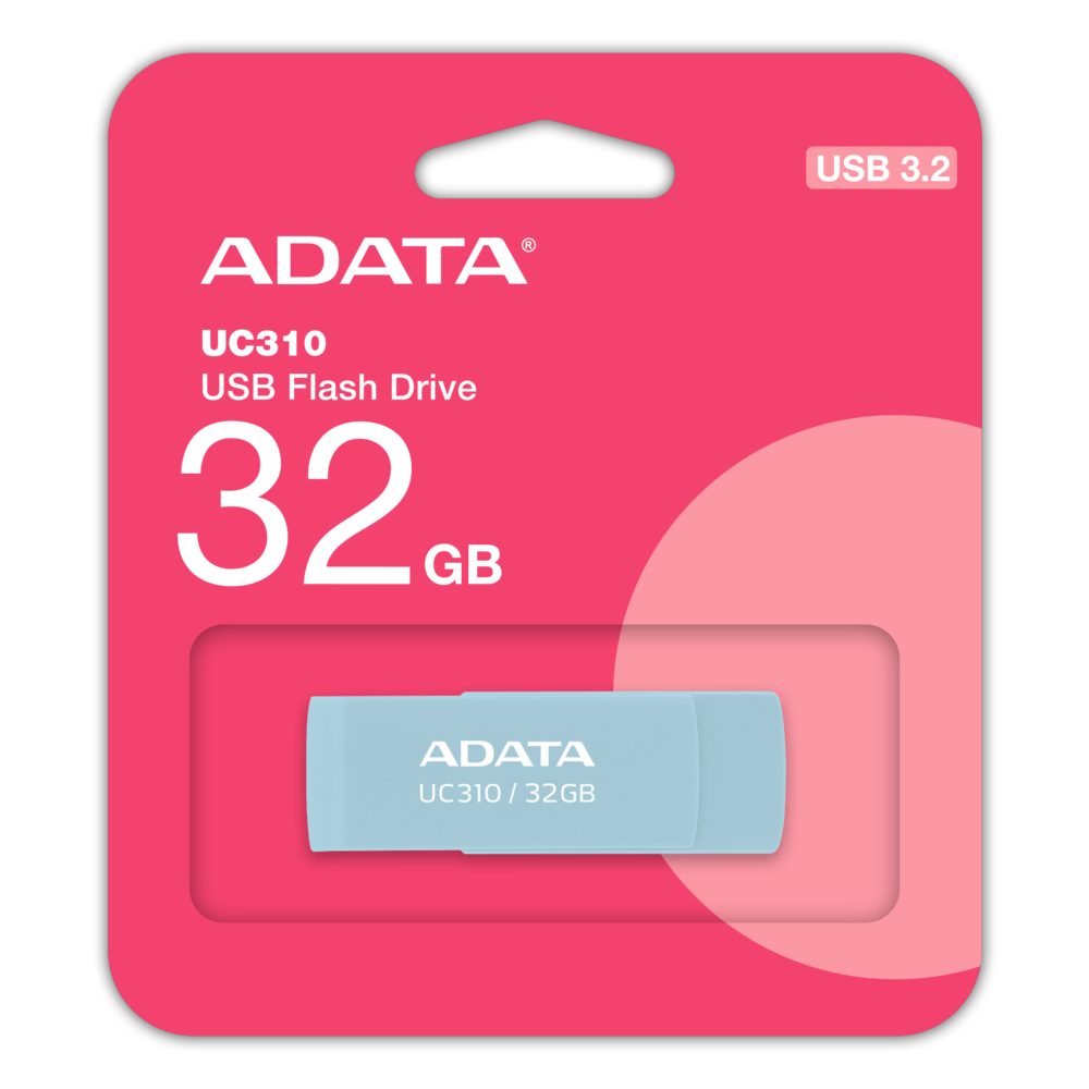 Флаш памет 32GB UC310 ADATA BLUE
