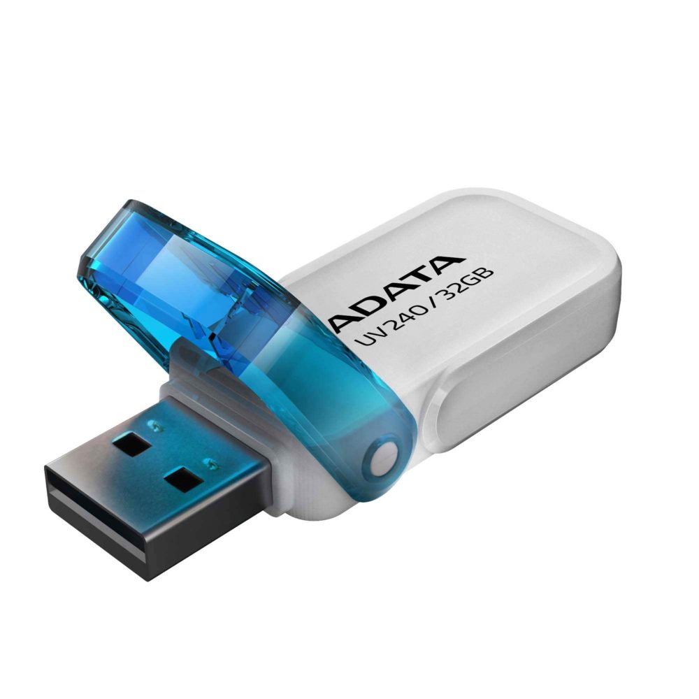 Флаш памет 32GB USB UV240 ADATA WHITE
