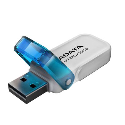 Флаш памет 32GB USB UV240 ADATA WHITE