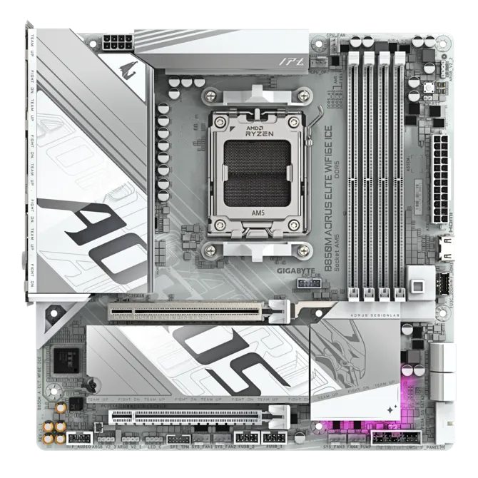 Дънна платка GB B850M AORUS ELITE WF6E ICE
