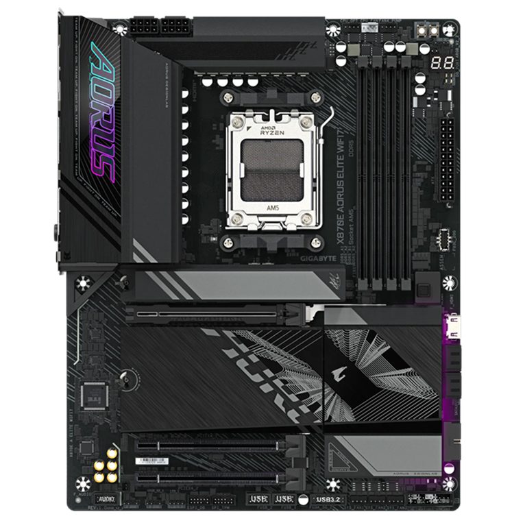 Дънна платка GB X870E A ELITE WF7 ICE/AM5
