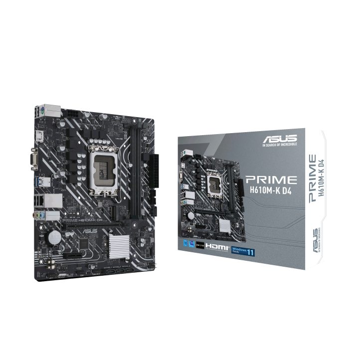 Дънна платка ASUS PRIME H610M-K D4 /LGA1700