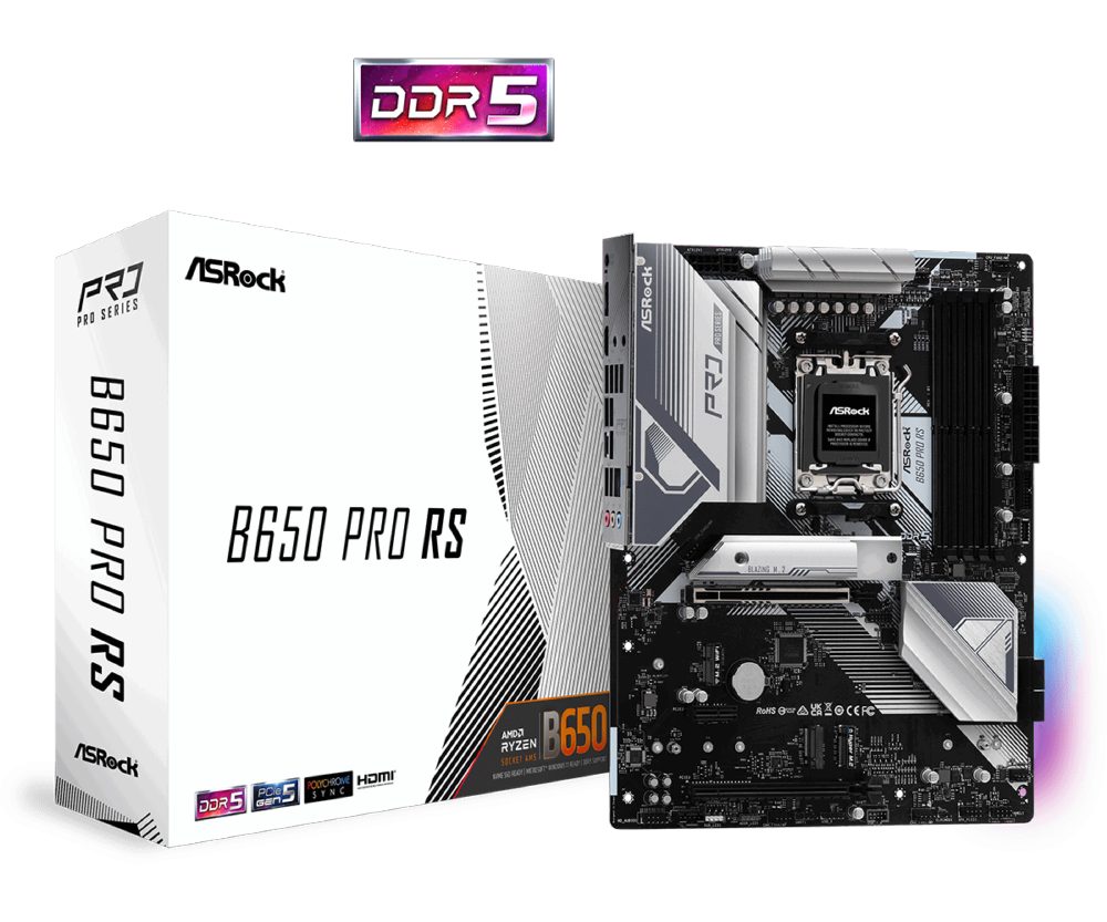 Дънна платка ASROCK B650 PRO RS /AM5