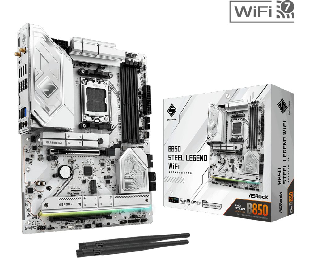 Дънна платка ASROCK B850 STEEL LEGEND WIFI