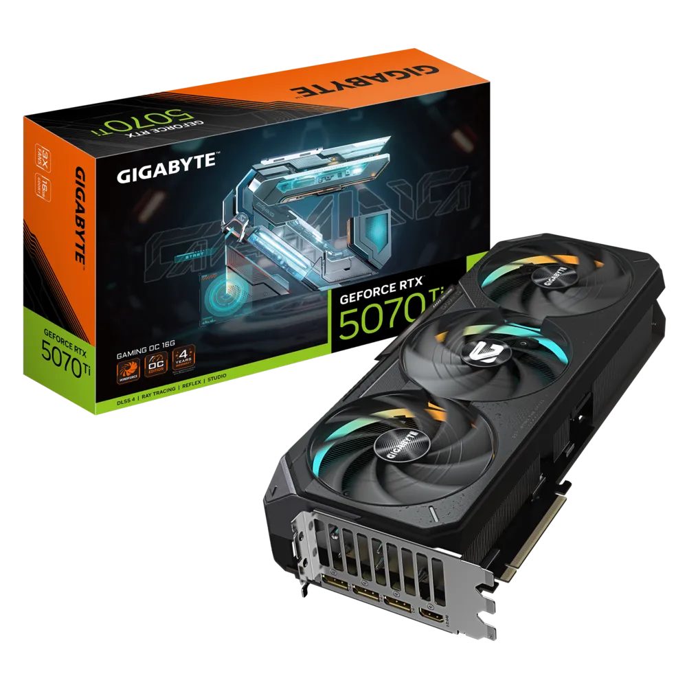 Видеокарта GB RTX5070TI GAMING OC 16G