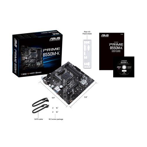 Дънна платка ASUS PRIME B550M-K /AM4