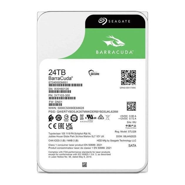 Твърд диск 24T SG ST24000DM001