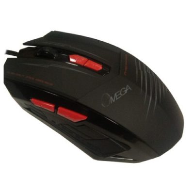 Мишка OMEGA CMM292RD /7D /BLACK-RED