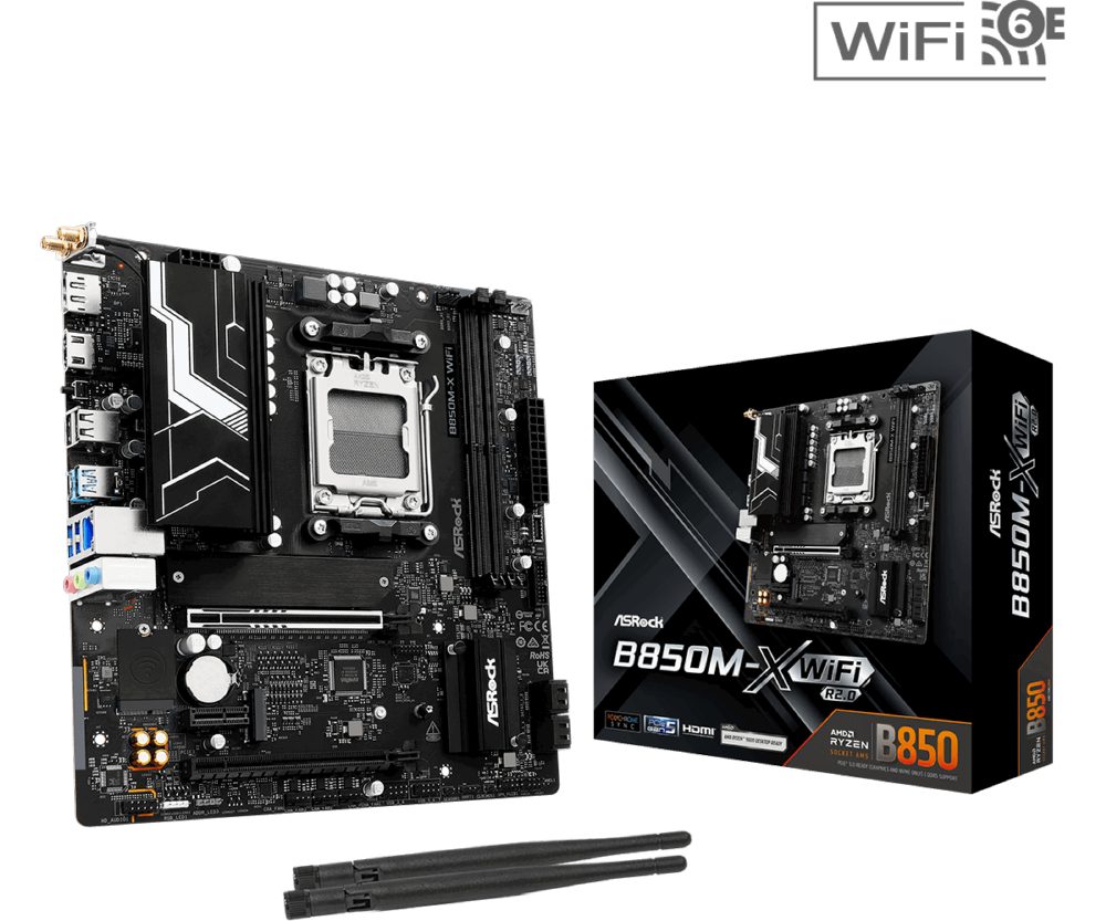 Дънна платка ASROCK B850M-X WIFI R2.0 /AM5
