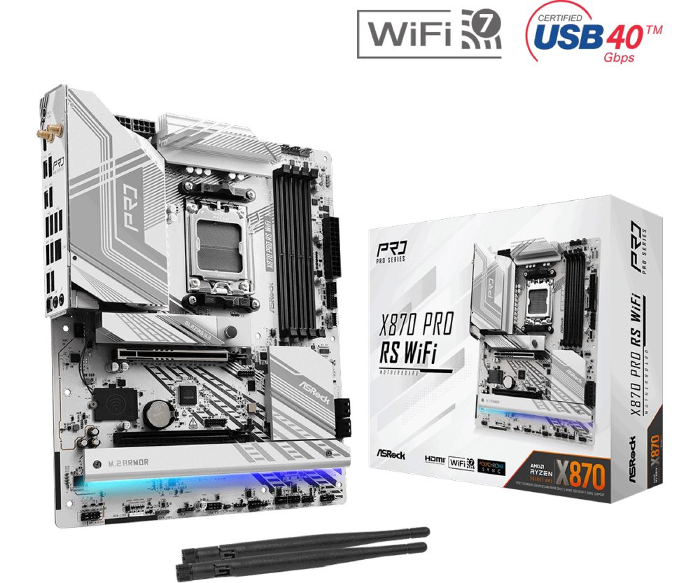 Дънна платка ASROCK X870 PRO RS WIFI