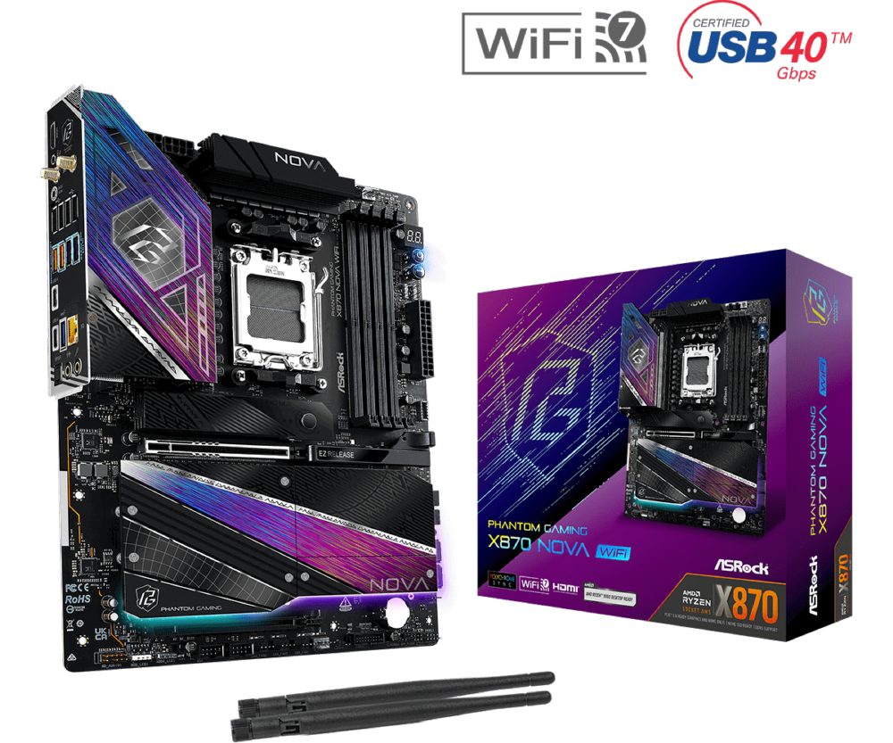 Дънна платка ASROCK X870 NOVA WIFI /AM5