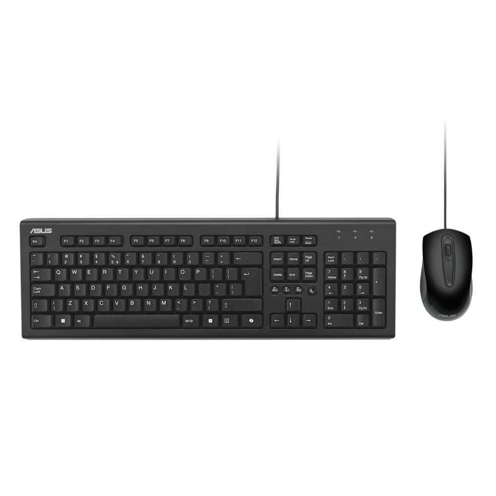 Клавиатура ASUS U2000 KB+MOUSE BLACK W11