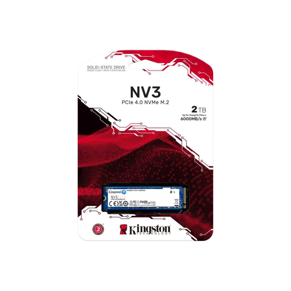 Памет SSD KINGSTON SNV3S/2000G M2 PCIE