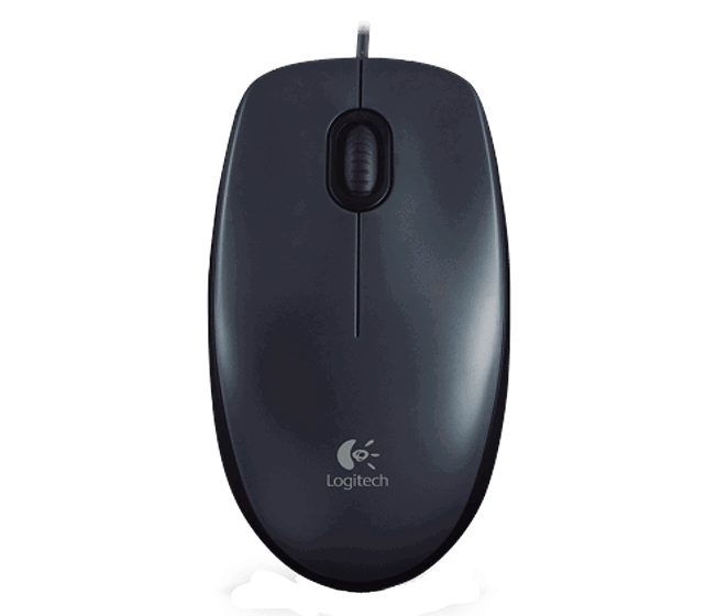 Мишка LOGITECH M90 /USB/BLACK