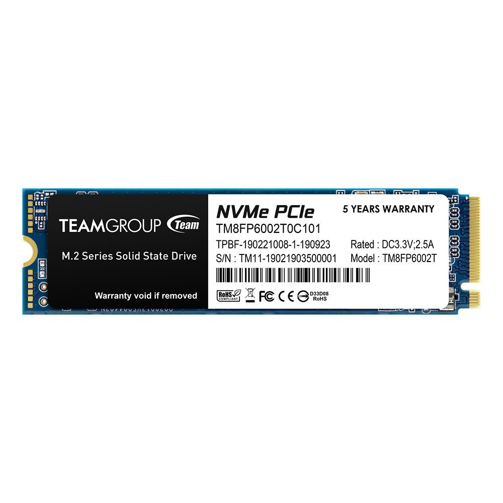 Памет SSD TEAM SSD MP33 2TB M2 PCI-E