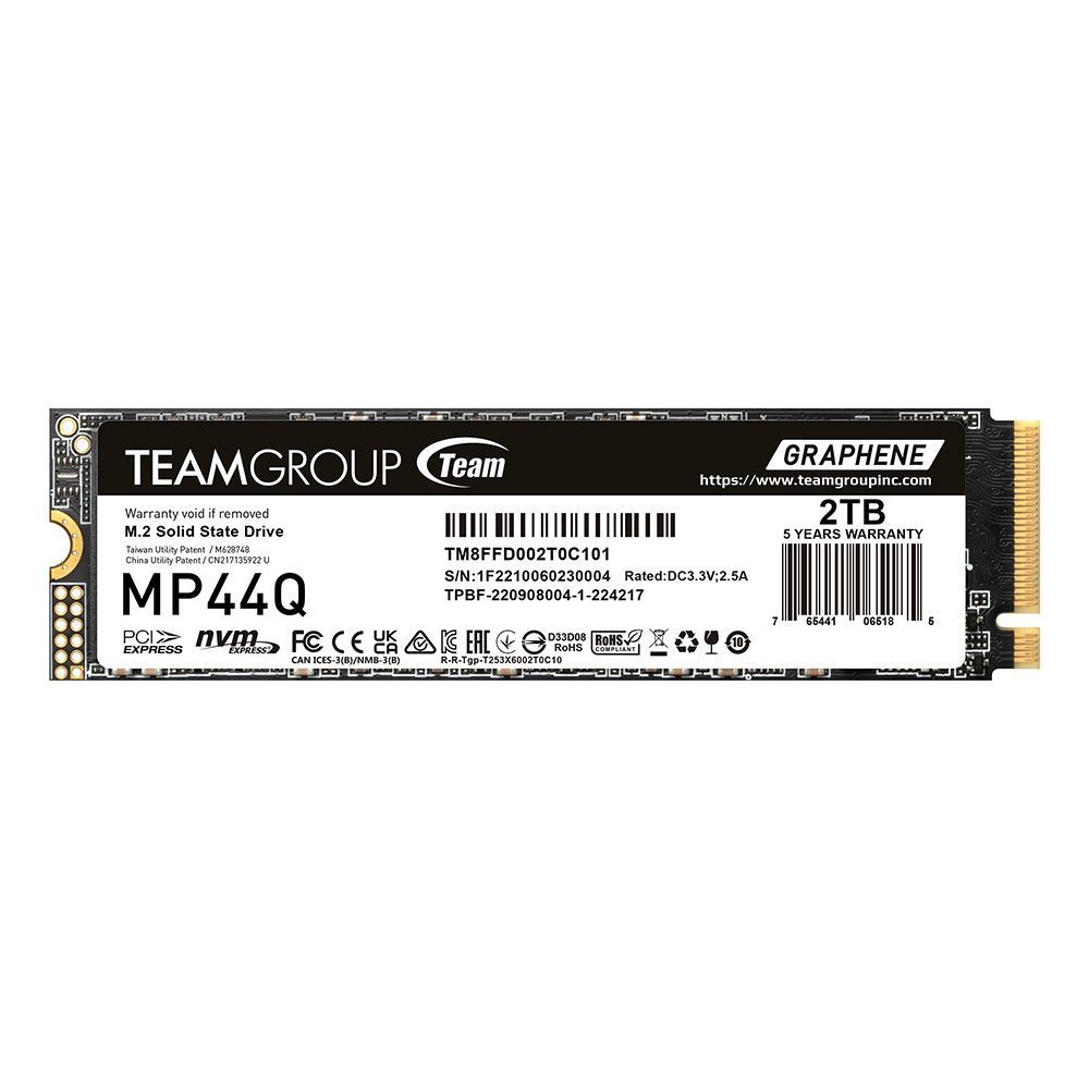 Памет SSD TEAM SSD MP44Q 2TB M2 PCI-E