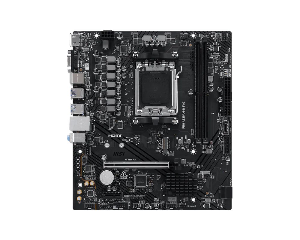 Дънна платка MSI PRO A620AM-B EVO