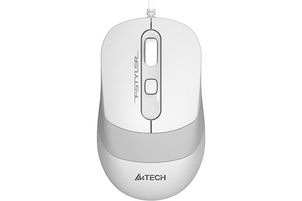 Мишка A4 FM10 USB WHITE