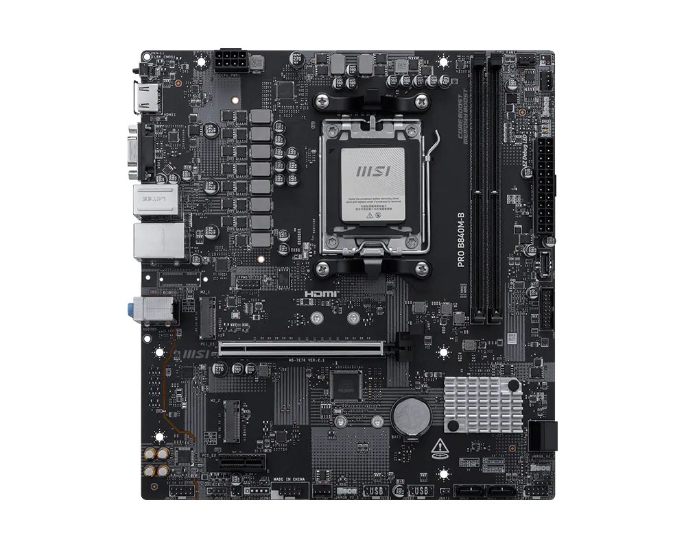 Дънна платка MSI PRO B840M-B