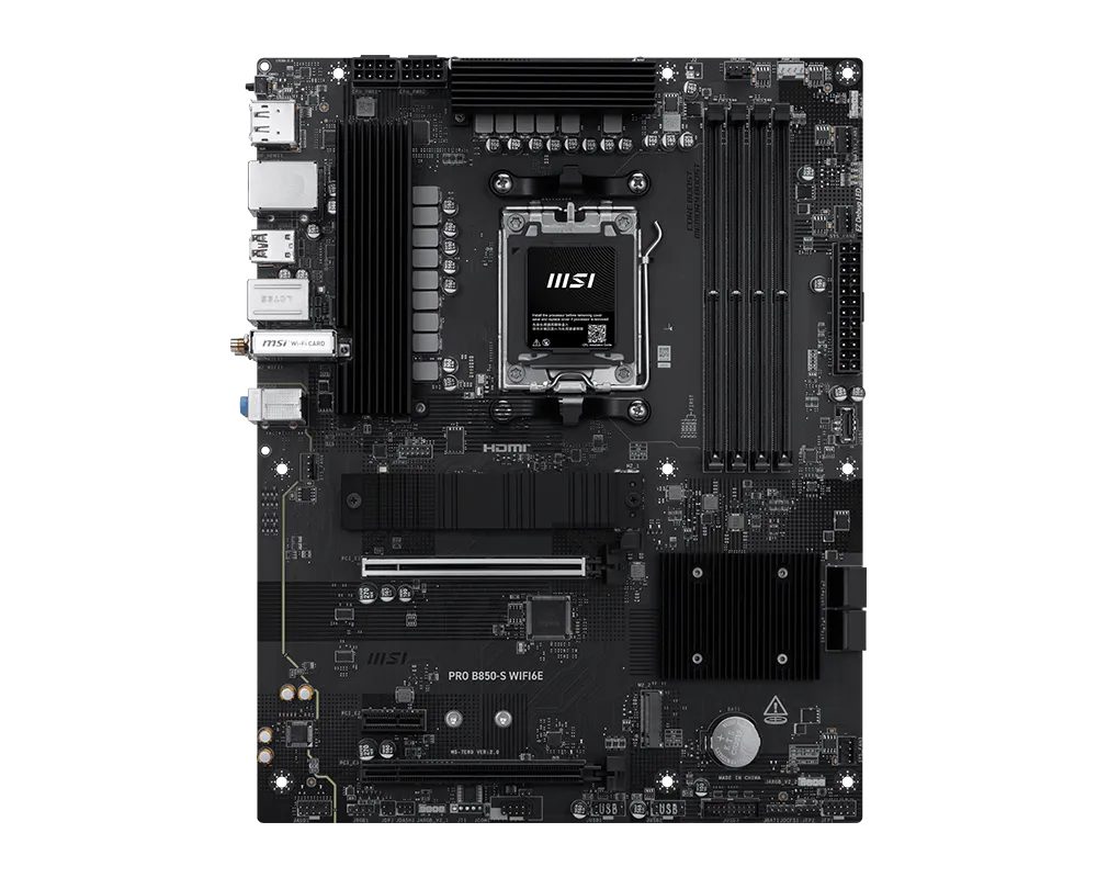 Дънна платка MSI PRO B850-S WIFI6E