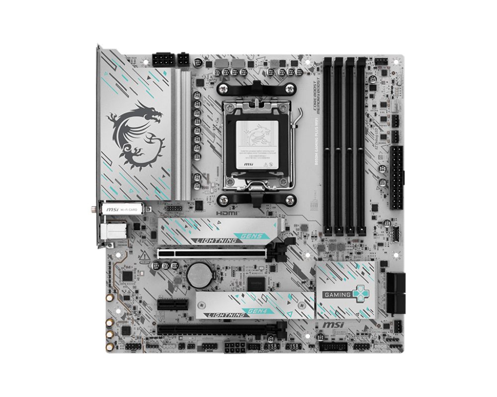 Дънна платка MSI B850M GAMING PLUS WIFI/AM5