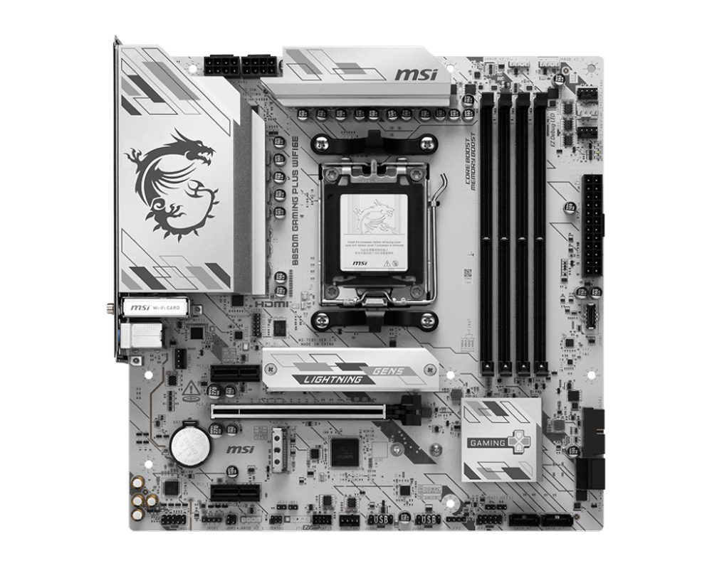 Дънна платка MSI B850M GAMING PLUS WIFI6E