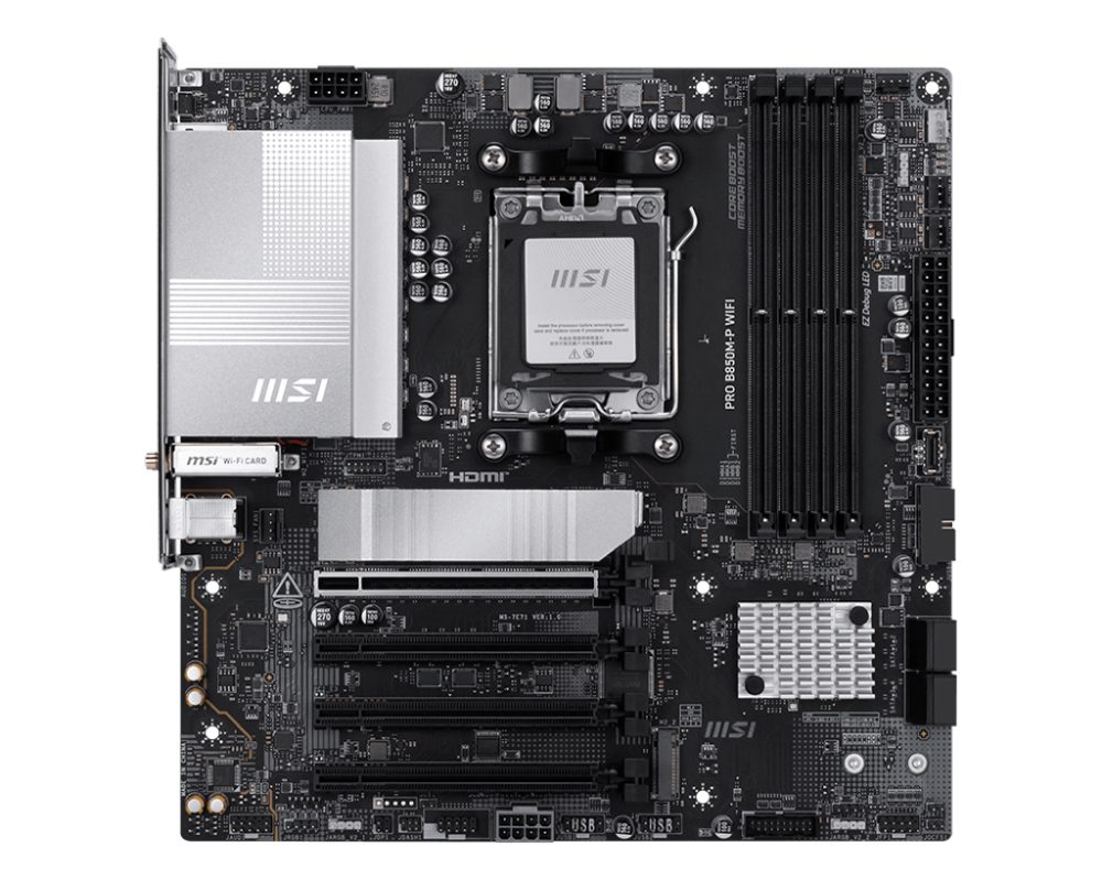 Дънна платка MSI PRO B850M-P WIFI