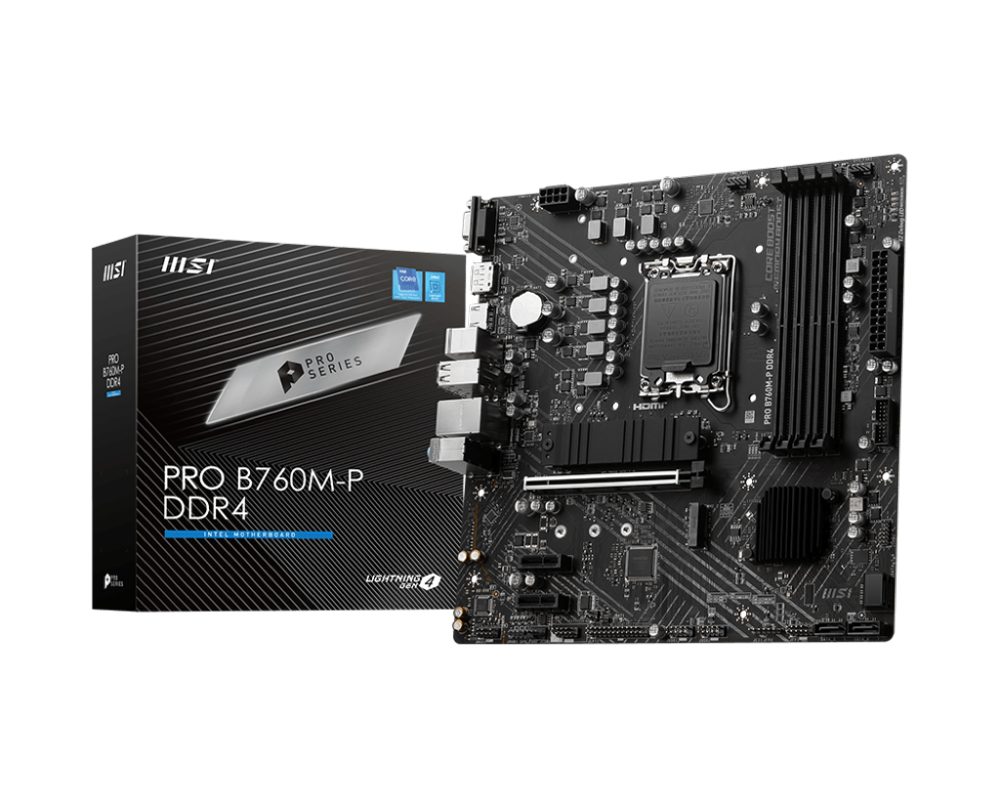 Дънна платка MSI PRO B760M-P DDR4 /LGA1700