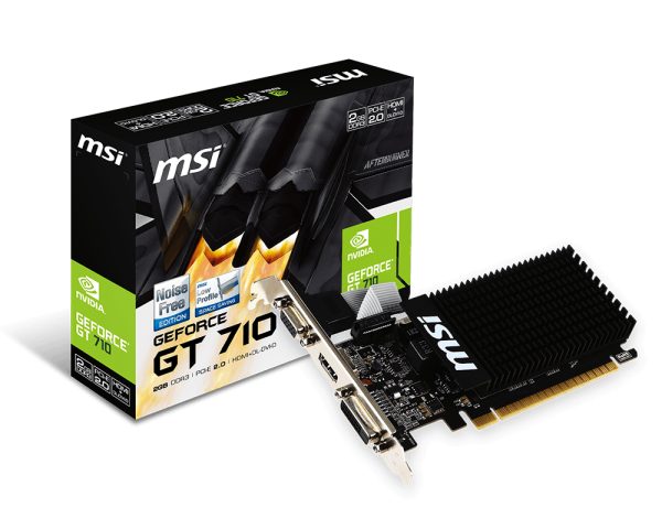 Видеокарта MSI GT710 2GD3H LP