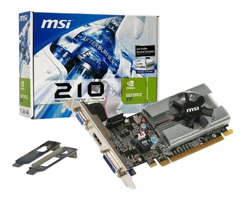 Видеокарта MSI N210-1GD3/LP