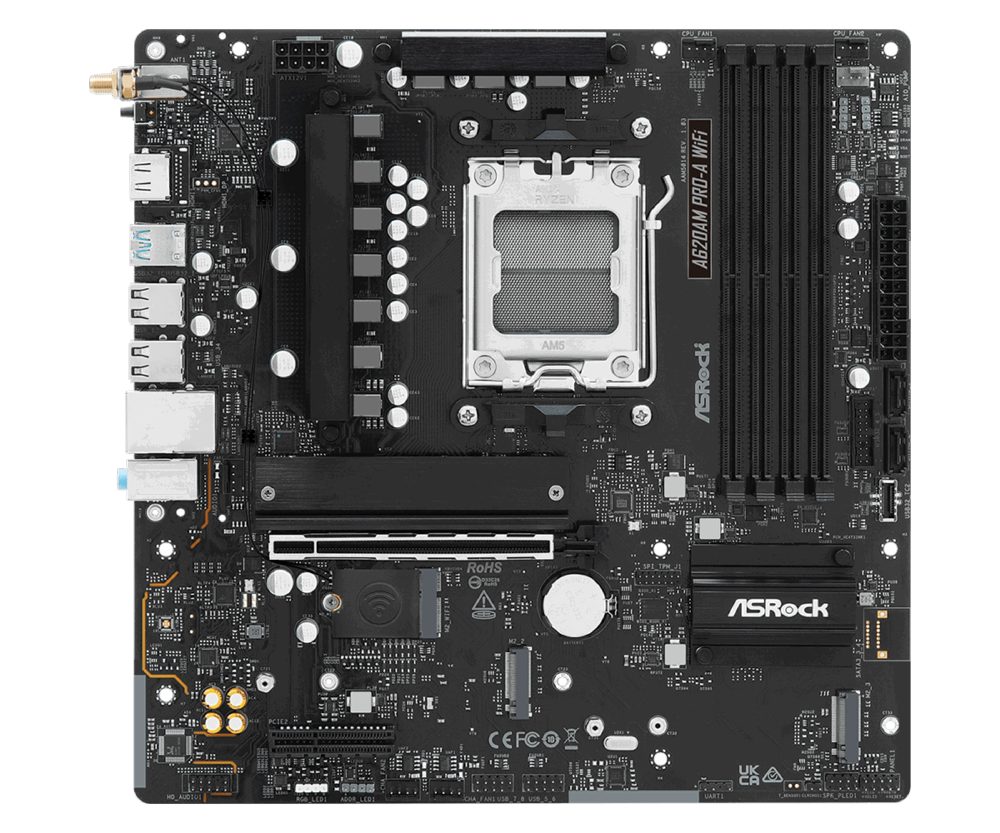 Дънна платка ASROCK A620AM PRO-A WIFI