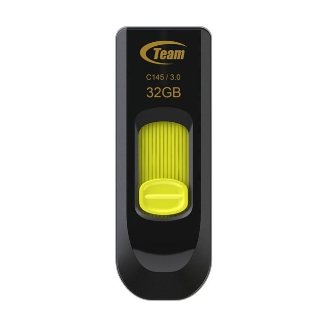 Флаш памет 32GB USB3 TEAM C145 YELLOW