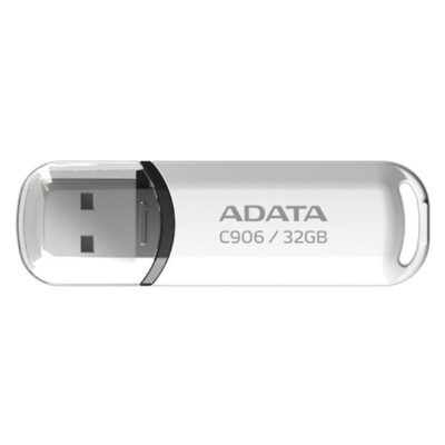 Флаш памет 32GB USB C906 ADATA WHITE