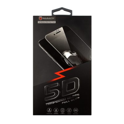 Стъклен протектор Sammato 5D за Samsung А80/90 А805 с черна рамка 