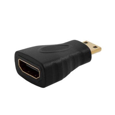 Видео преходник - No brand, HDMI F към Mini HDMI, Черен 