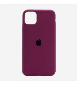 Силиконов калъф / лилав / за Iphone 11