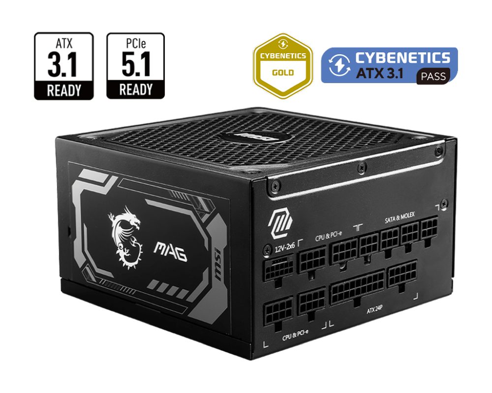 Захранващ блок PSU MSI MAG A1250GL PCIE5