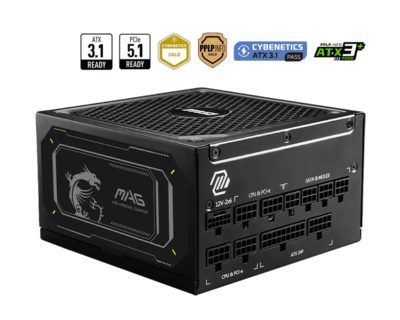 Захранващ блок PSU MSI MAG A1000GL PCIE5 II