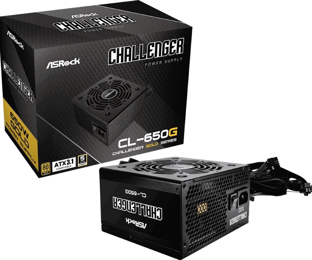 Захранващ блок PSU ASROCK CHALLENGER 650W GLD