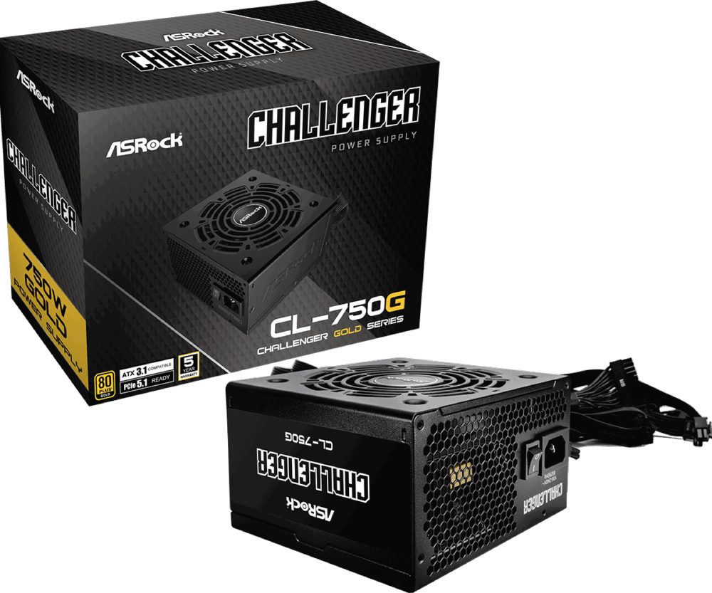 Захранващ блок PSU ASROCK CHALLENGER 750W GLD
