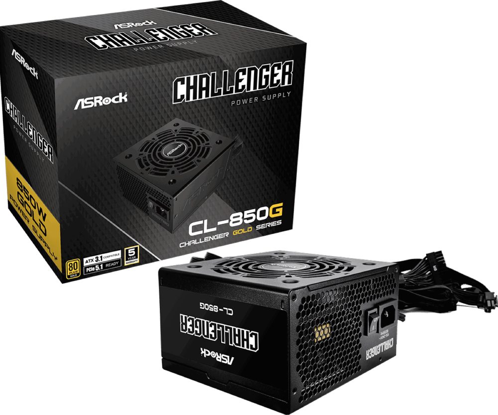 Захранващ блок PSU ASROCK CHALLENGER 850W GLD