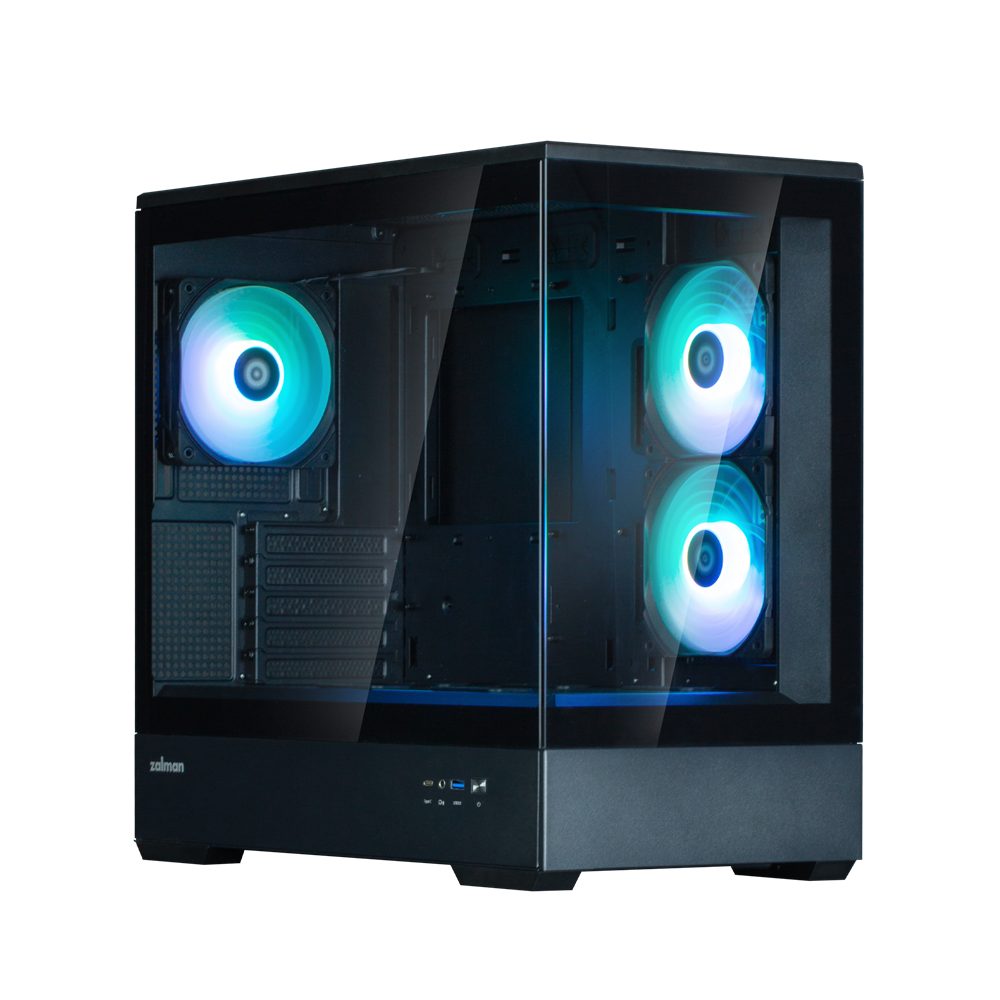 Кутия ZALMAN P30 V2 MATX MIN TWR BLC