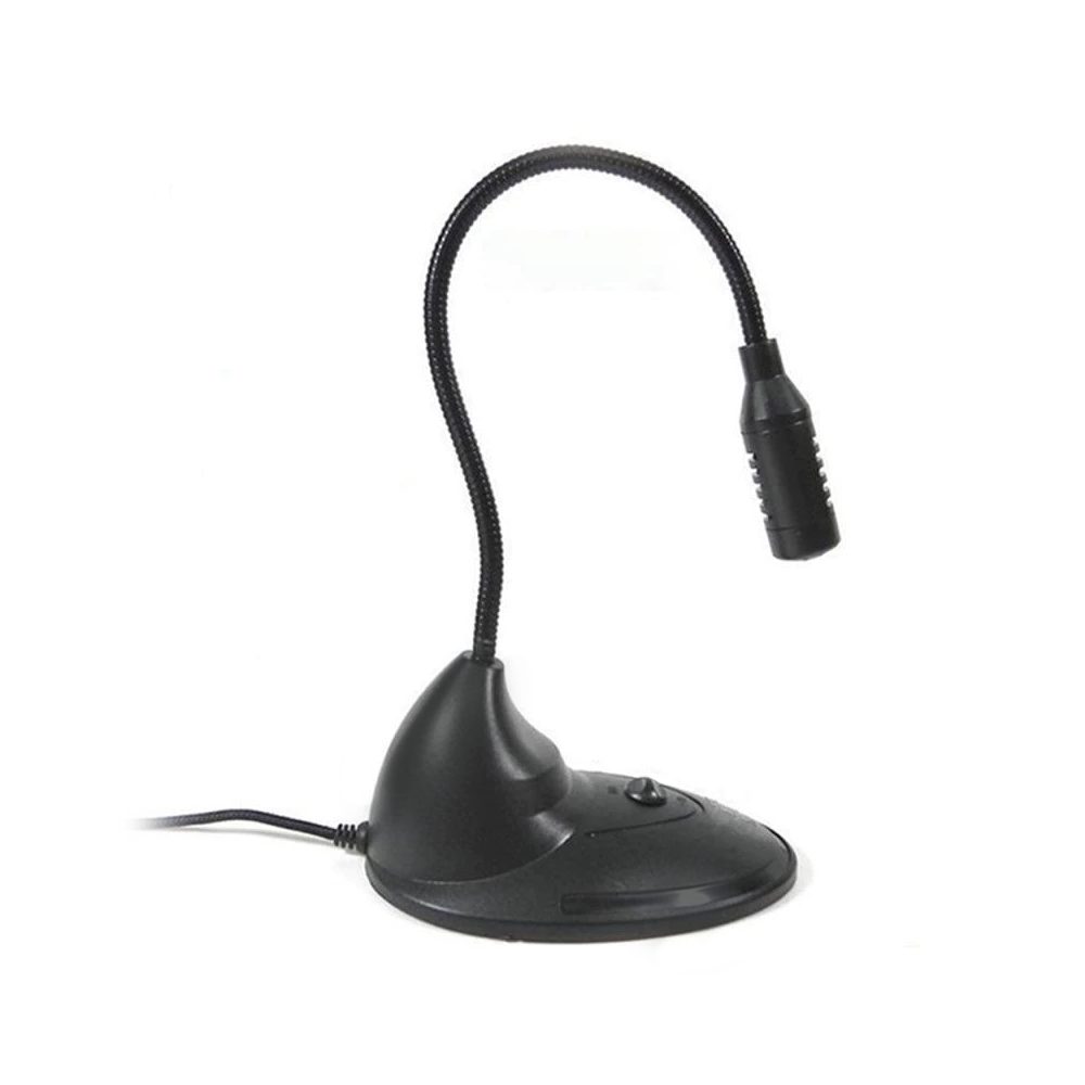 Микрофон MC301, 3.5mm, Черен