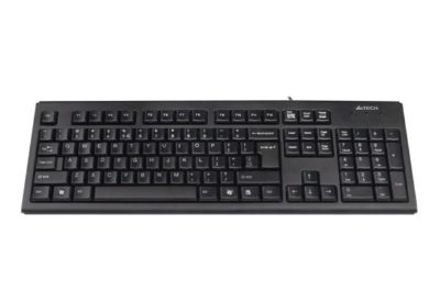 Клавиатура A4tech KR-83 с кабел и кирилизация, черна